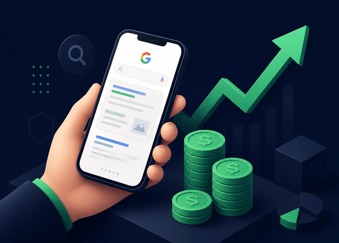 Ilustração sobre quanto custa anunciar no Google Ads